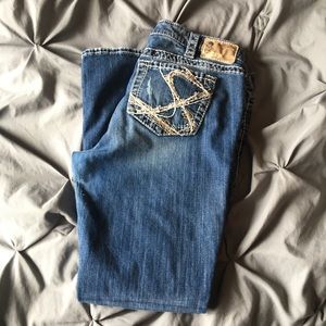 Silver Aiko bootcut jeans 16/33